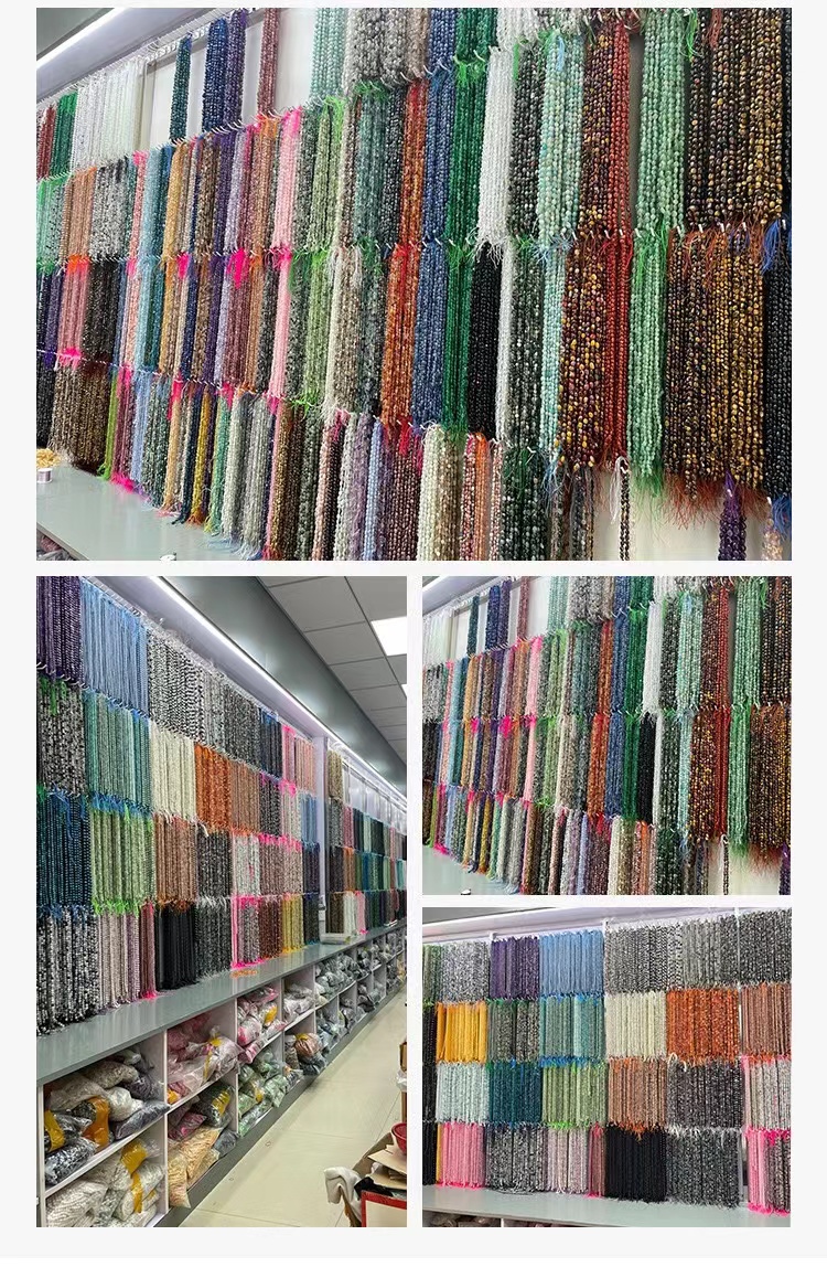 Lot De 120 Perles Vintage En Verre - Forme Rectangle, Blanc Et Orange, Origine Inde