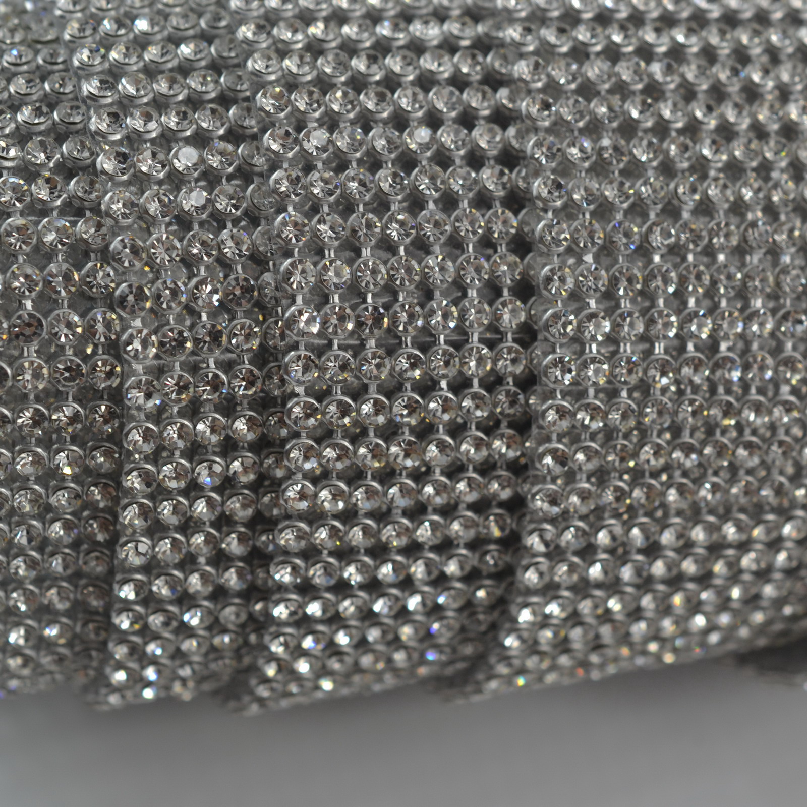 Luxury Crystal Rhinestone Mesh Fabric Luxury Beaded One Million