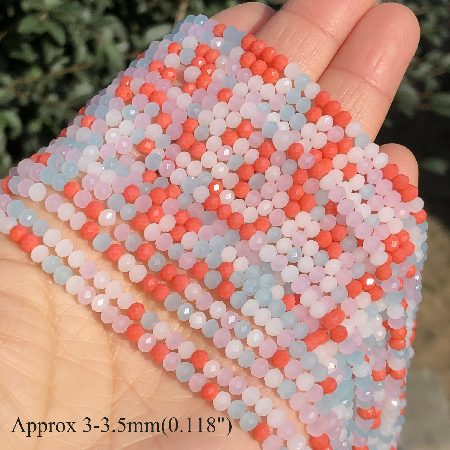 10 Perles Cylindre En Verre 13x10 Mm - Inclusions Orange Et Prune, Pour Création Bijoux
