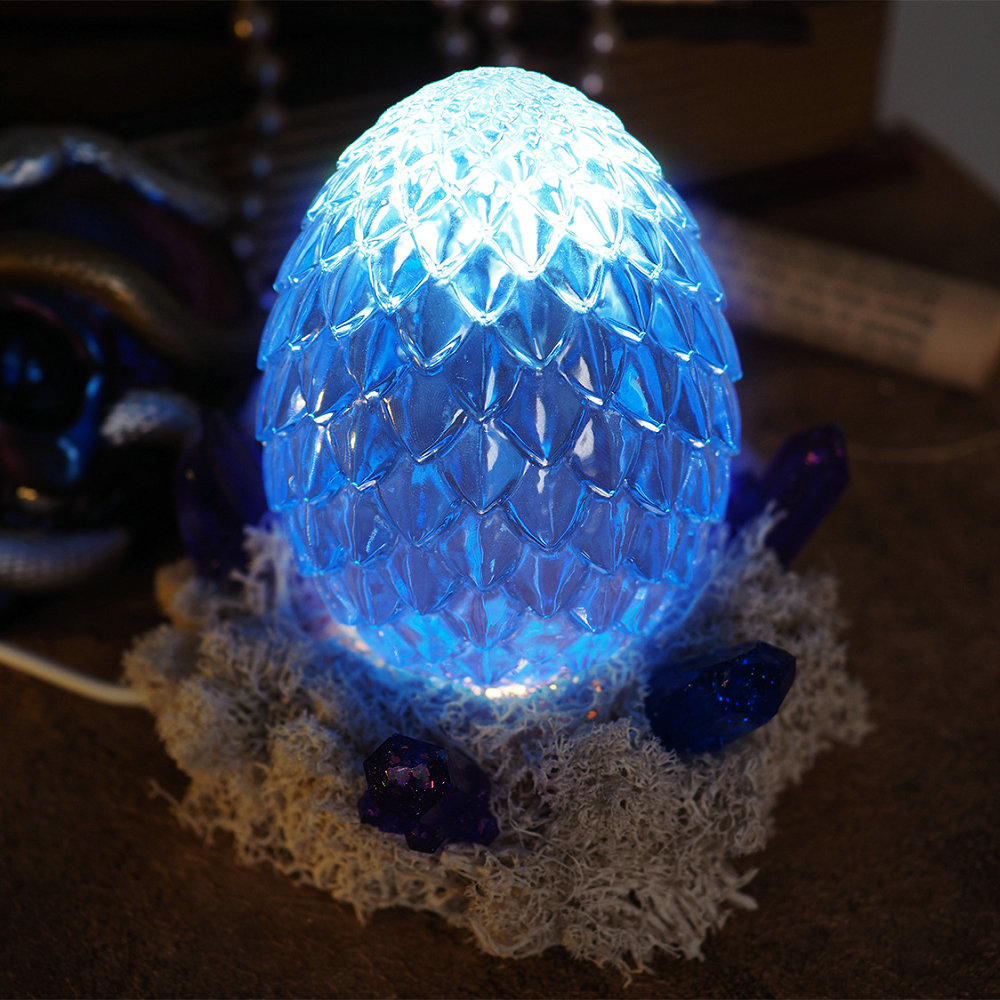 Silicone Dragon Egg Mold-creative Dragon Egg Resin Mold-dragon Egg Night  Lamp Mold-epoxy Resin Table Lamp Mold-resin Art-resin Craft Mold 