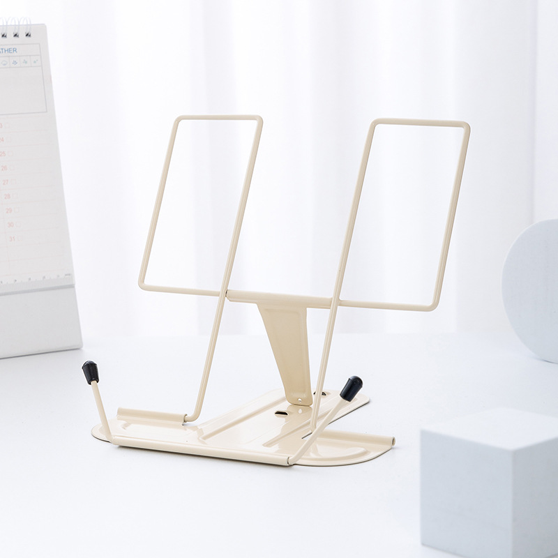 Reading Bookshelf Foldable Reading Stand Desk Music