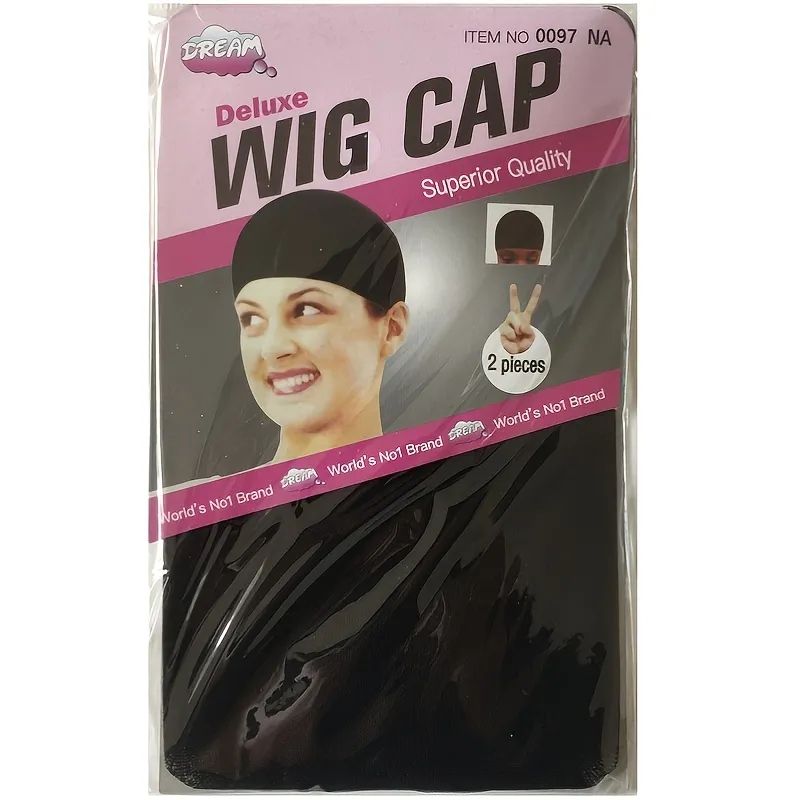 Wig Cap Wig Hair Net Ladies Lace Net Cap Double Head Hair Net Cap - Beauty  & Personal Care - Temu