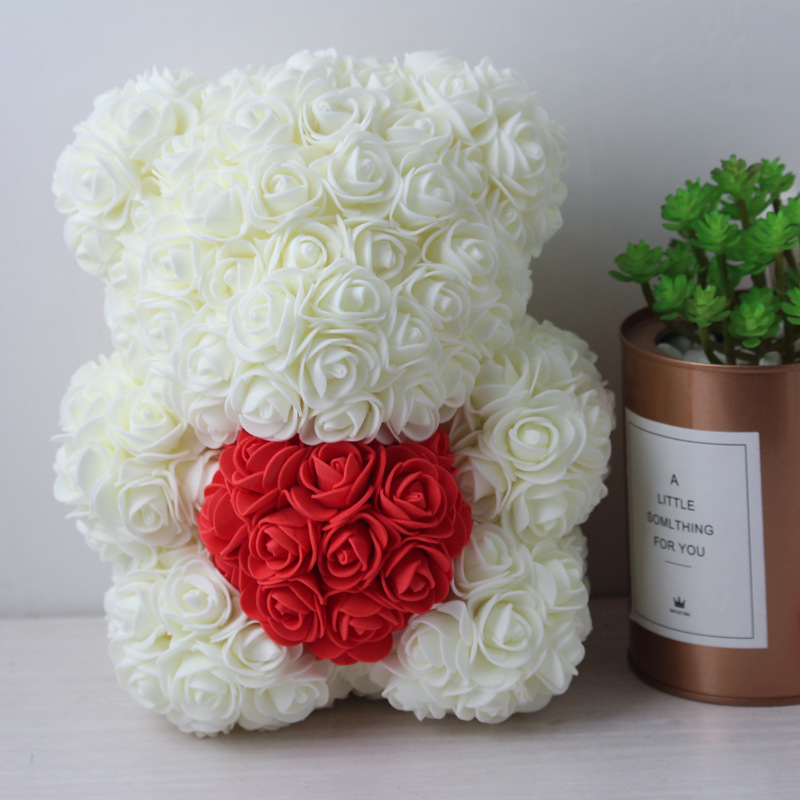 Valentines Day Gifts For Her Valentines Day Gifts Mothers Day Rose Bear  (Red)