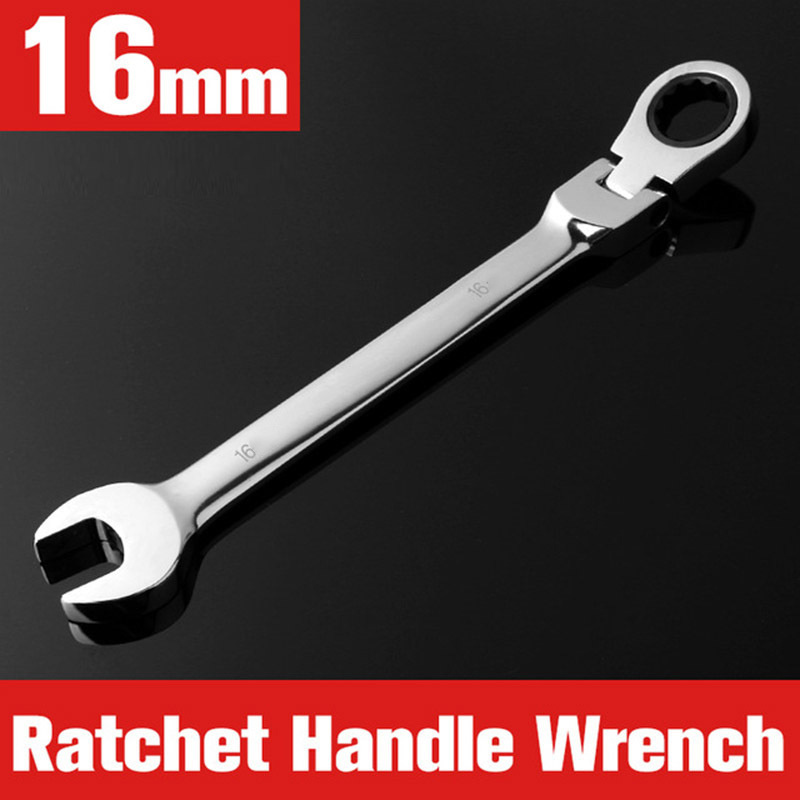 Toledo 19-166mm Ratcheting Interchangeable Head C-Hook Wrench Set 315161