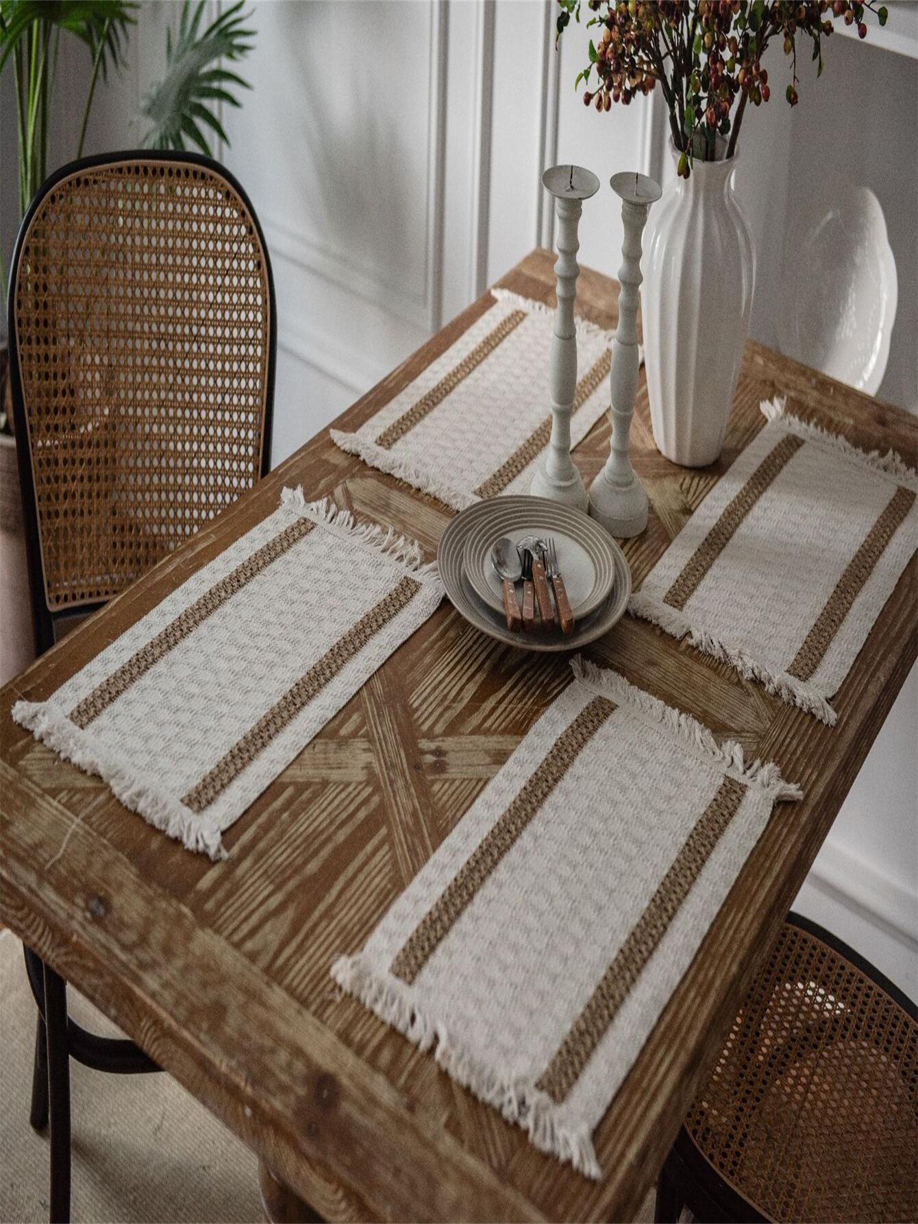 Jual (Tatakan homEY)Agel Tampar Fishnet Woven Placemat Table Runner-Nat -  Kab. Sleman - Homey By Eka Yulfyanty