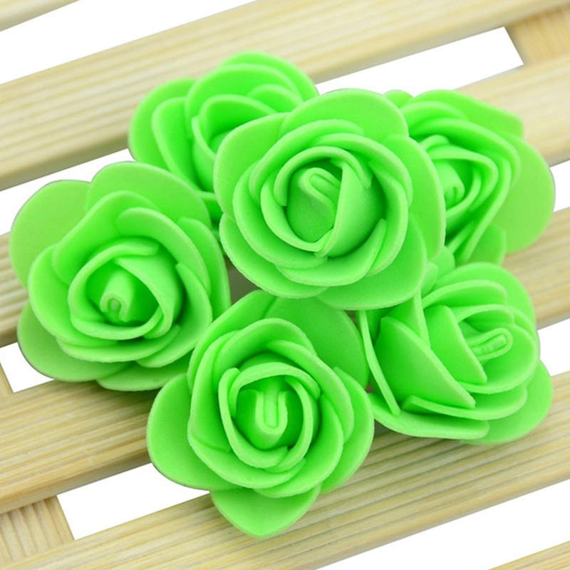 Mini Artificial Foam Roses For Diy Wedding - Temu
