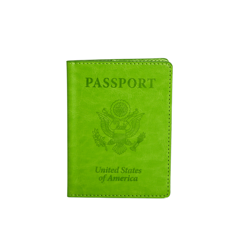 Travel Lightweight Passport Card Case, Solid Color Protetor