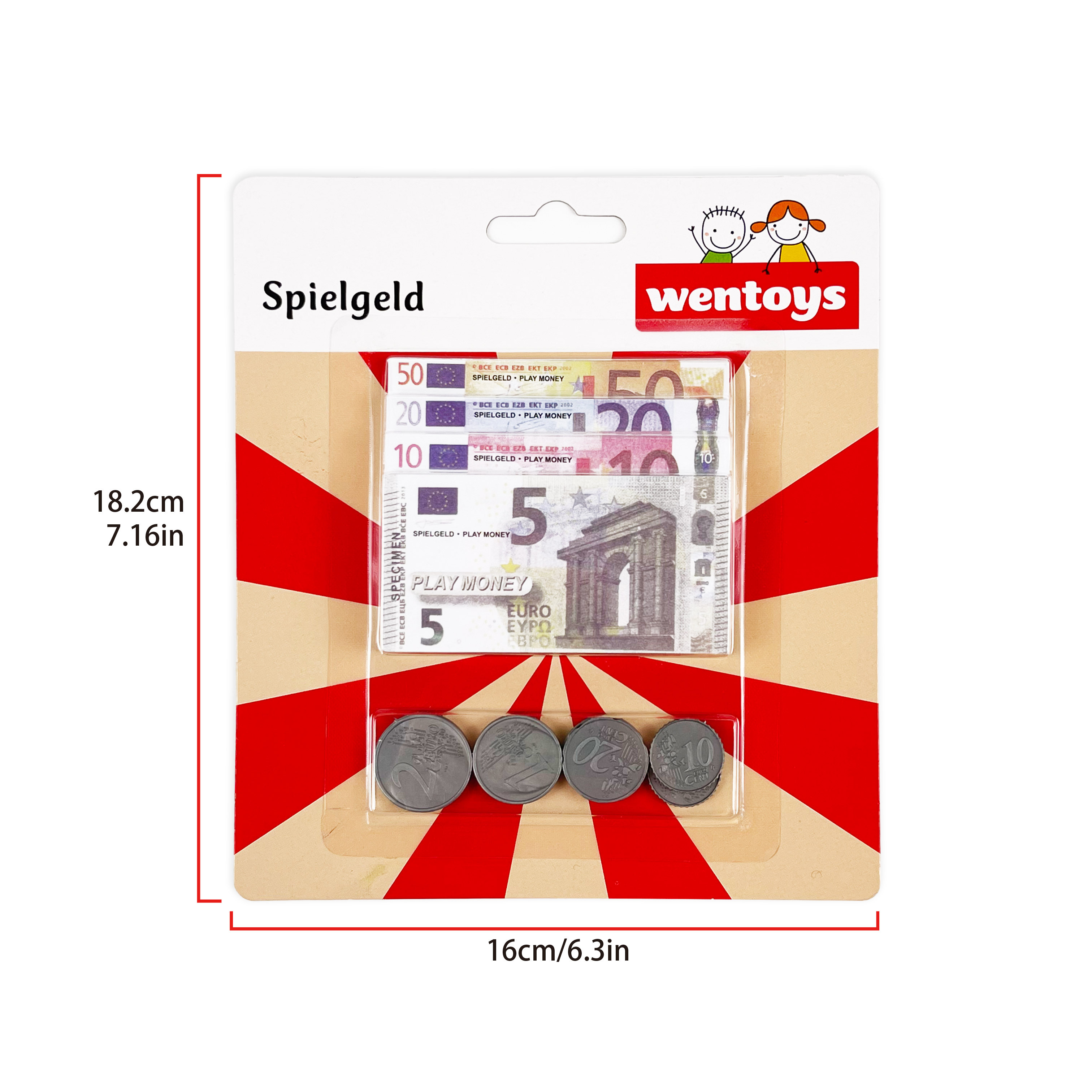 Learning Resources Pretend Play Money Toy,, Ages 3+ Play Money For