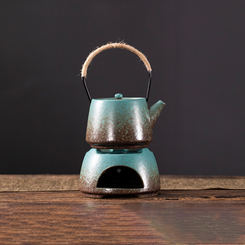 LUDA Ceramic Teapot Warmer Holder Base Tea Warmer Insulation Base