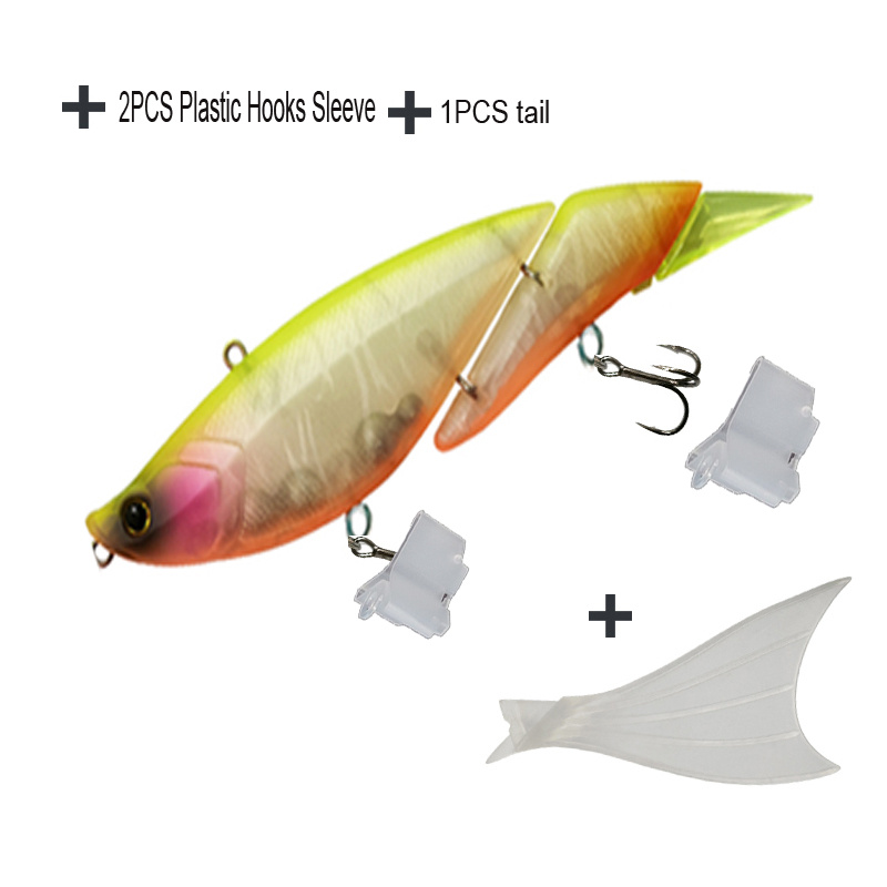 1pc Floating VIB Wobbler Fishing Lure: Catch More Fish with This  Multi-Jointed Artificial Swim Bait!