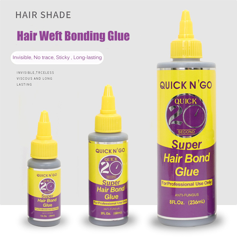 30/60Ml Super Hair Bond Glue Salon Pro 20 Second Super Hair Glue Bond Hair  Bond Glue For Weave Hair Bonding Glue For Eyelashes