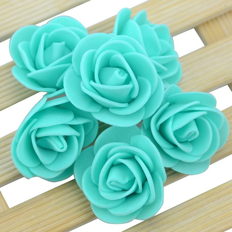 Mini Artificial Foam Roses For Diy Wedding - Temu