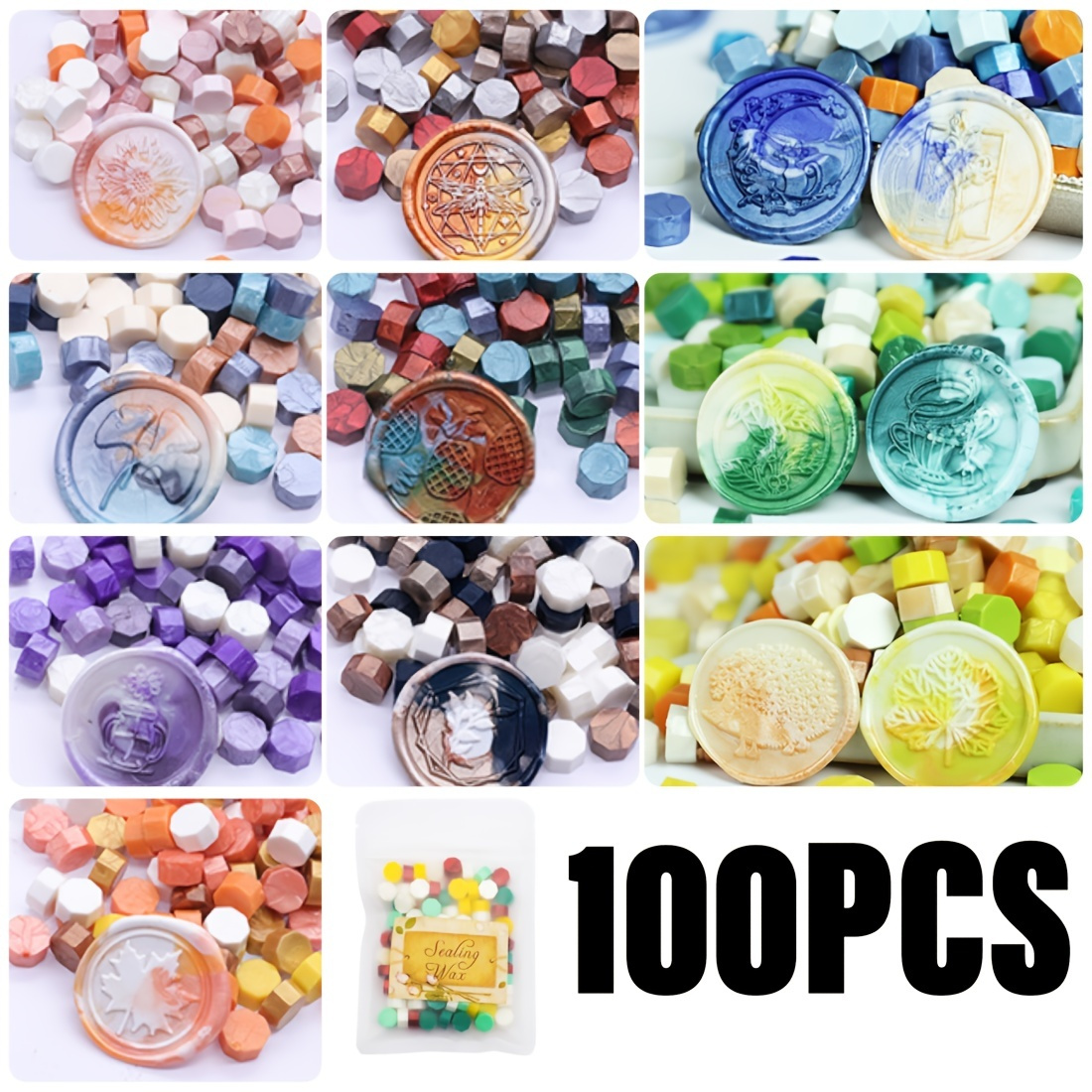 Wax Seal - Mixed Color Bead Sets (12 Sets Available) – SumLilThings