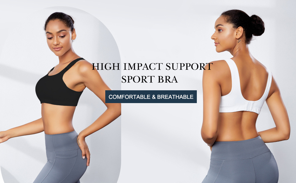 Compression Sports Bras For Women - Fitop