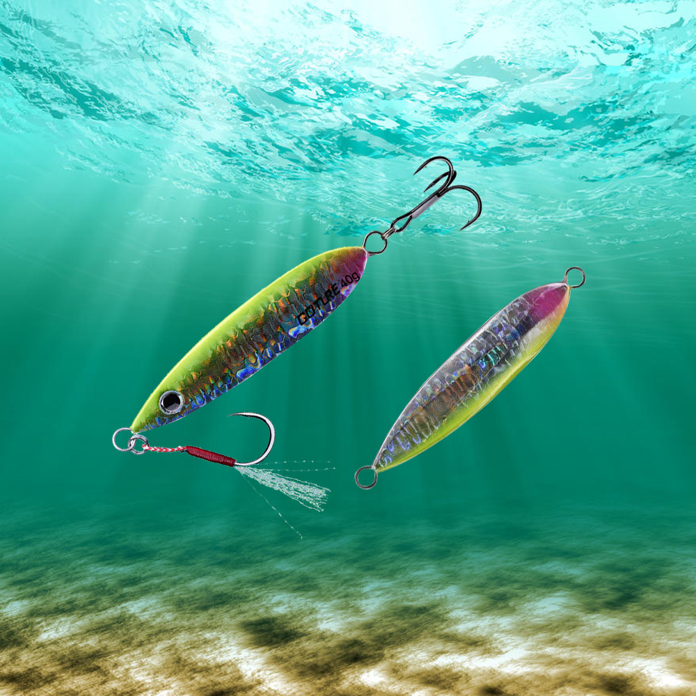 Metal Jig Fishing Lure Spoon Hard Bait For Freshwater - Temu