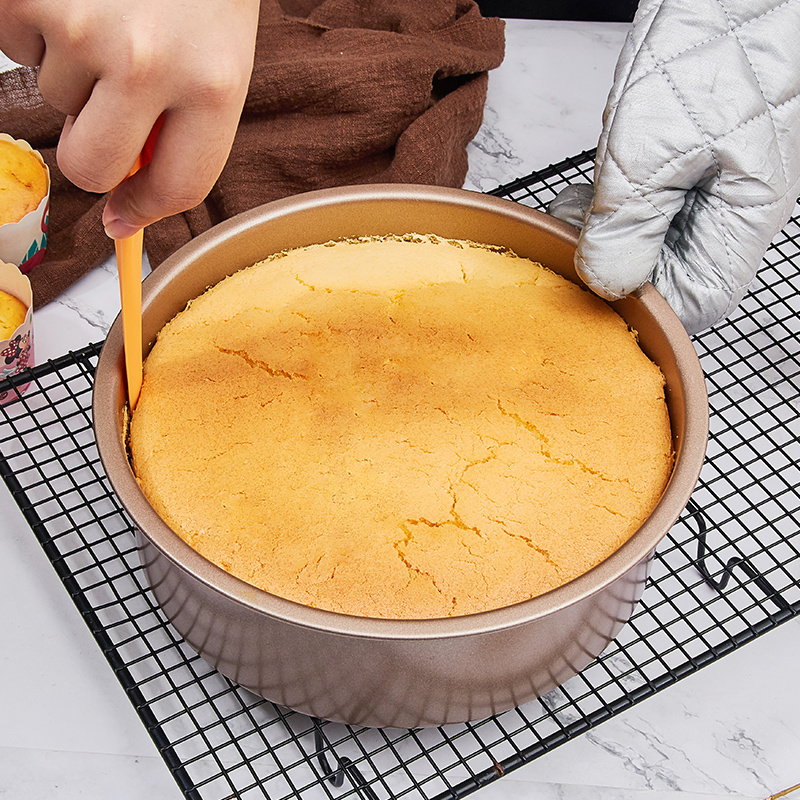 1pc Cake Pan Cheesecake Pan With Removable Bottom Round Cake Pans Baking  Tools Kitchen Utensils, Shop On Temu And start Saving