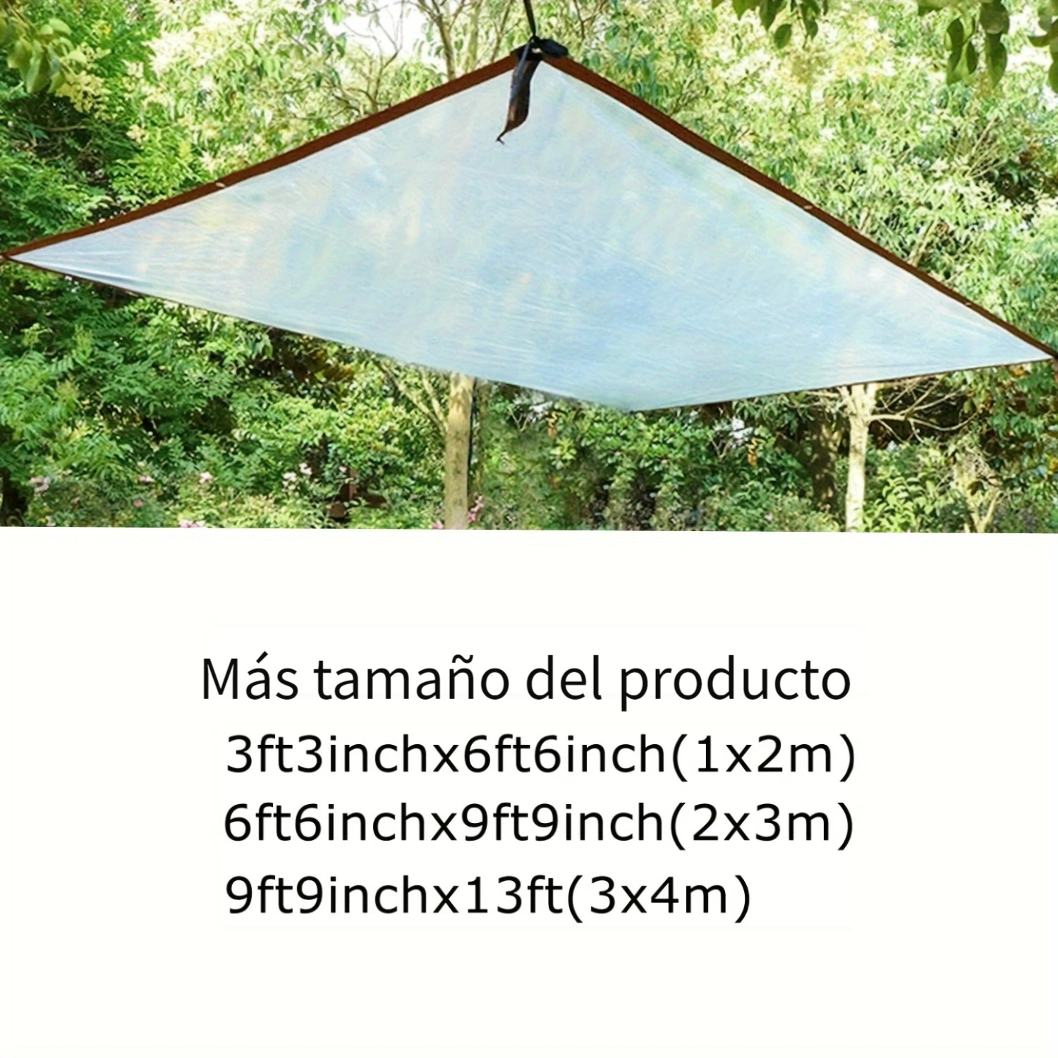 1pc Lonas Impermeables Transparentes Cubierta Impermeable - Temu Mexico