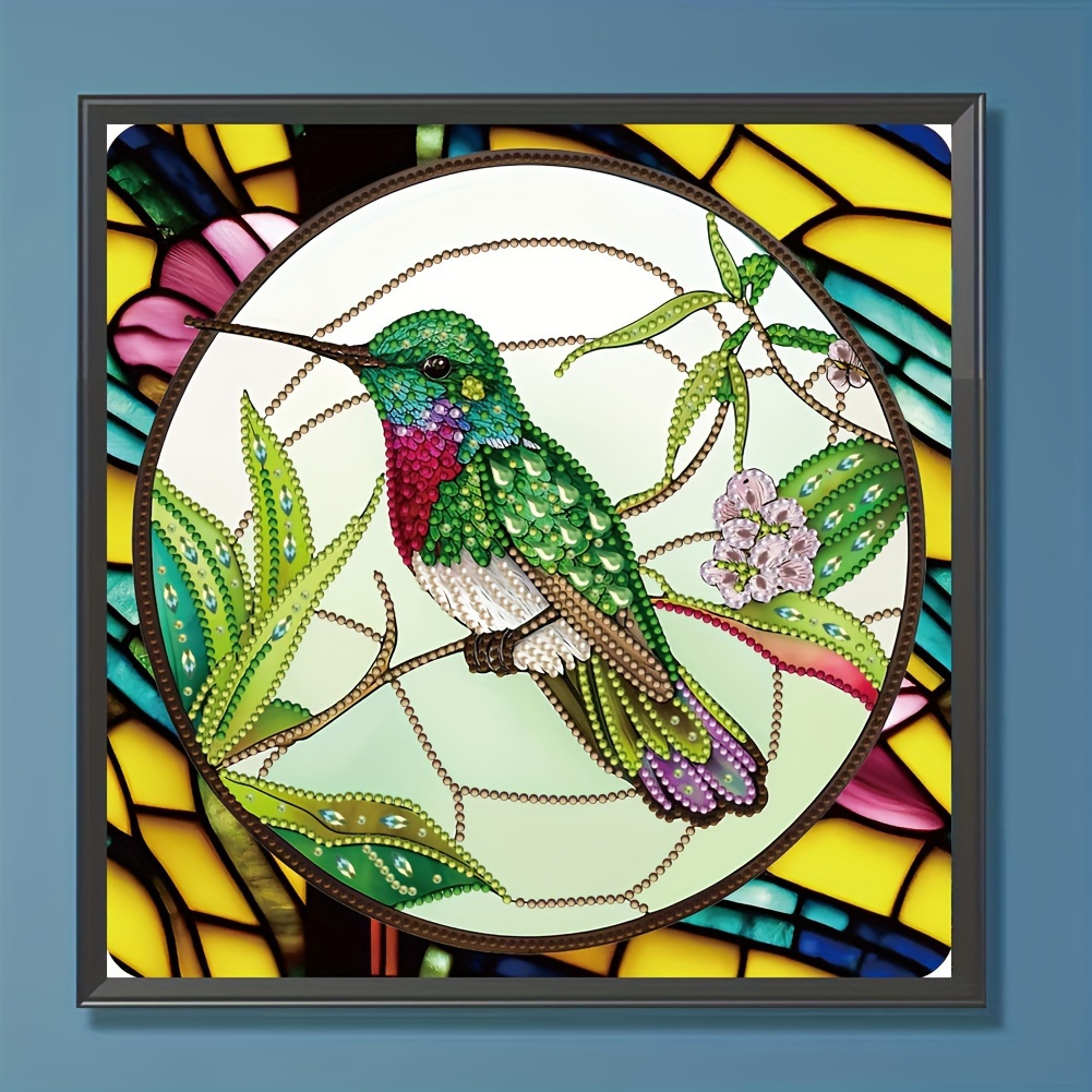 Hummingbird Diamond Painting Keychains Hummingbirds 5d - Temu