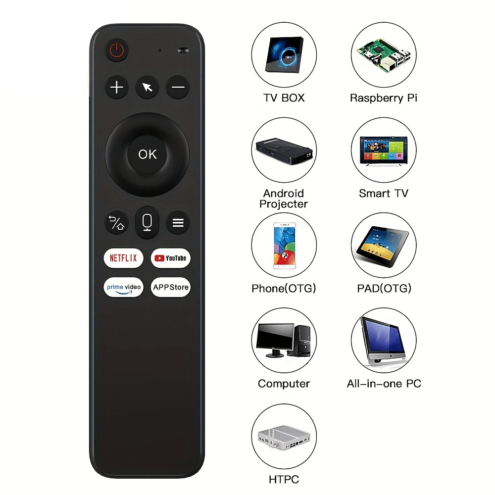 Q5 Plus Wireless Air Mouse Universal Remote Control With Gyroscope, Perfect  For Ps3 Android Tv Box, Smart Tv, Projector - Temu United Arab Emirates