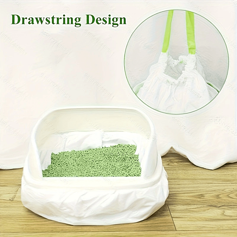 Litter box shop bags