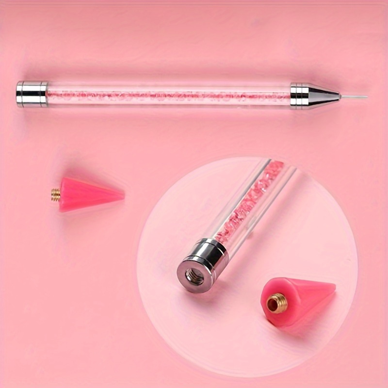 

Manicure Dot Drill Wax Head With Built-in Adhesive Dot Drill Removal Drill Suction Drill Pen Dot Pen Ornament Tool Dot Drill Tool Manicure Tool