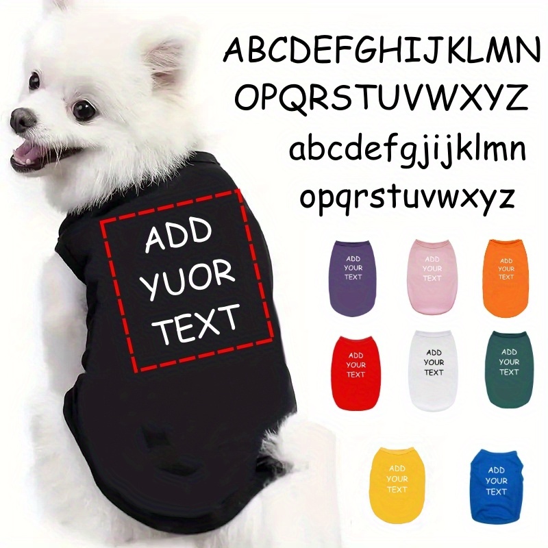 Customized hotsell dog clothing