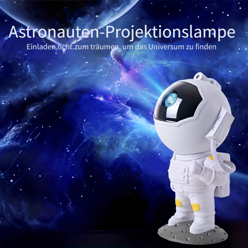LED Sternenhimmel Projektor Astronaut, Weltraum Nachthimmel Lichtprojektor  Lampe, Galaxy Light mit Timer Fernbedienung, Sternenprojektor Erwachsene 