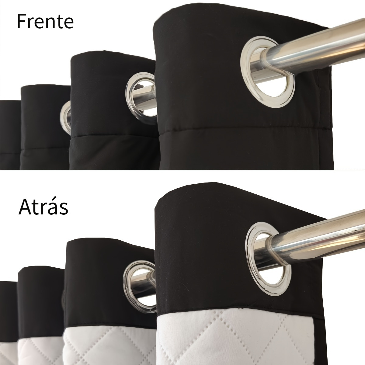 1panel Cortinas Aislamiento Térmico Algodón Invierno Cálidas - Temu