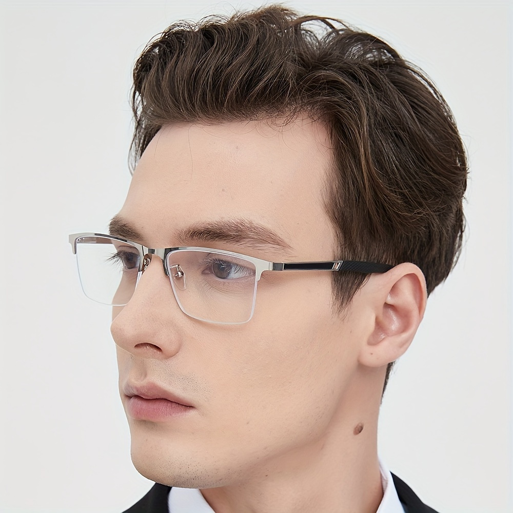 1pc Trendy Photochromic Glasses Mens Progressive Multifocal Presbyopic  Glasses Sunglasses With Metal Frame, Check Out Today's Deals Now