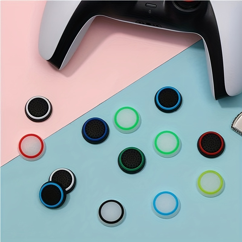 

16 Pieces Analog Stick Controller Performance Thumb Grips Compatible For Ps5, Ps4, Series X/s Controller Grips