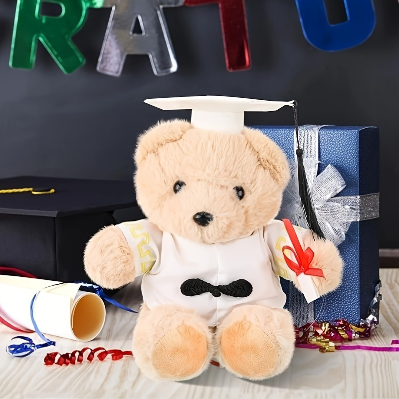 1pc Graduation Teddy Bear Peluche Con Abito E Cappello Da Dottore, Regalo  Di Stagione Di Laurea Di Orso Dottore Per Studenti Studiosi Bambini Ragazze  E Ragazzi - Temu Italy