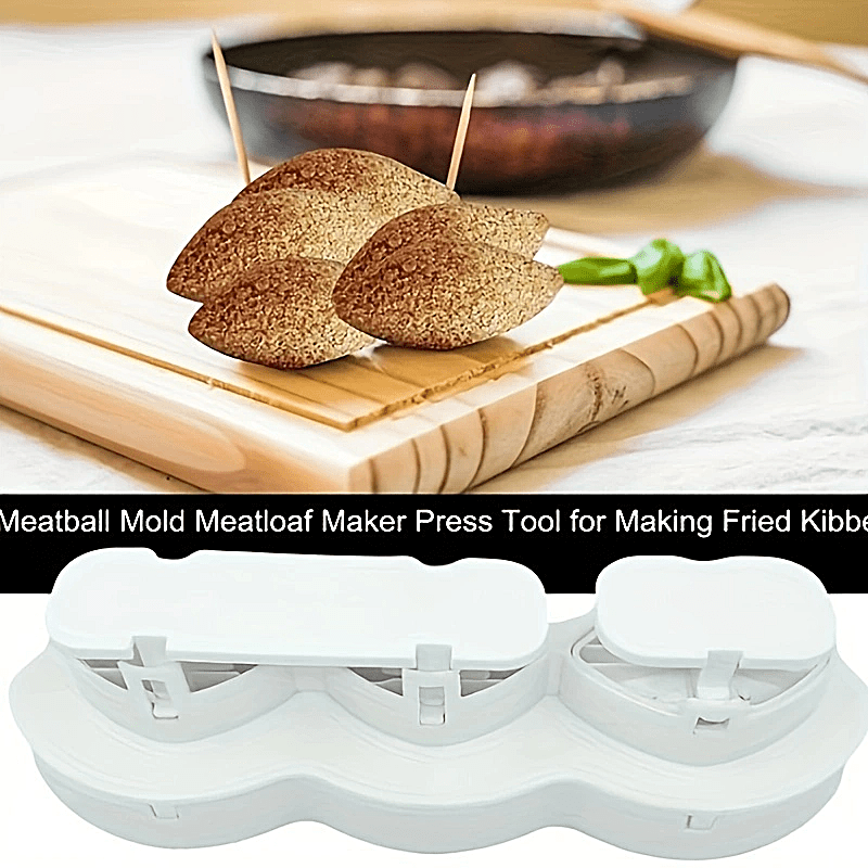 1set Kitchen Fishball Meatball Maker, Stuffing Meat Cooking Tool