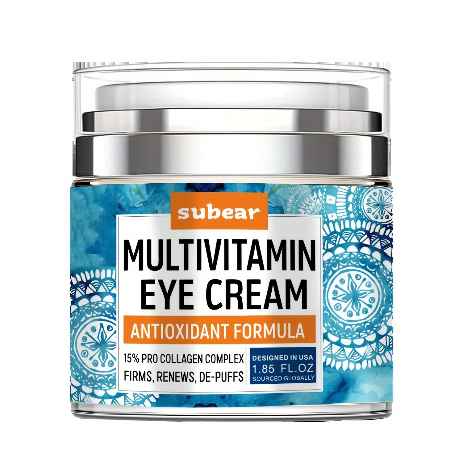 Vitamin E & Hyaluronic Acid Eye Cream For Women - 1.85 Fl.oz