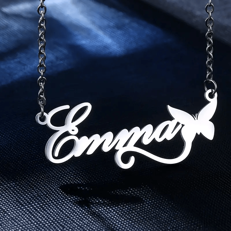 Best sales nameplate necklace