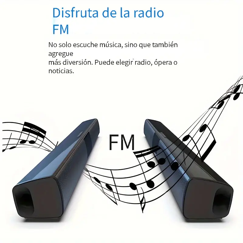 Barra Sonido Altavoz 20 w Televisión Reproductor Música - Temu