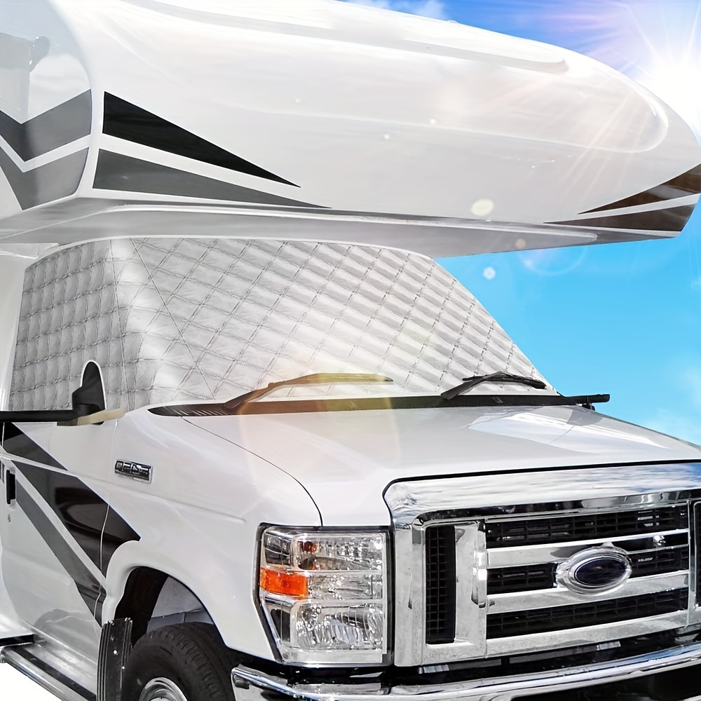 

Rv Windshield Window Snow Cover For Class For Ford E450 1997-2023 Rv Windshield Cover, Snow Cover For Rv Front Window Sunshade Cover, Rv Accessories