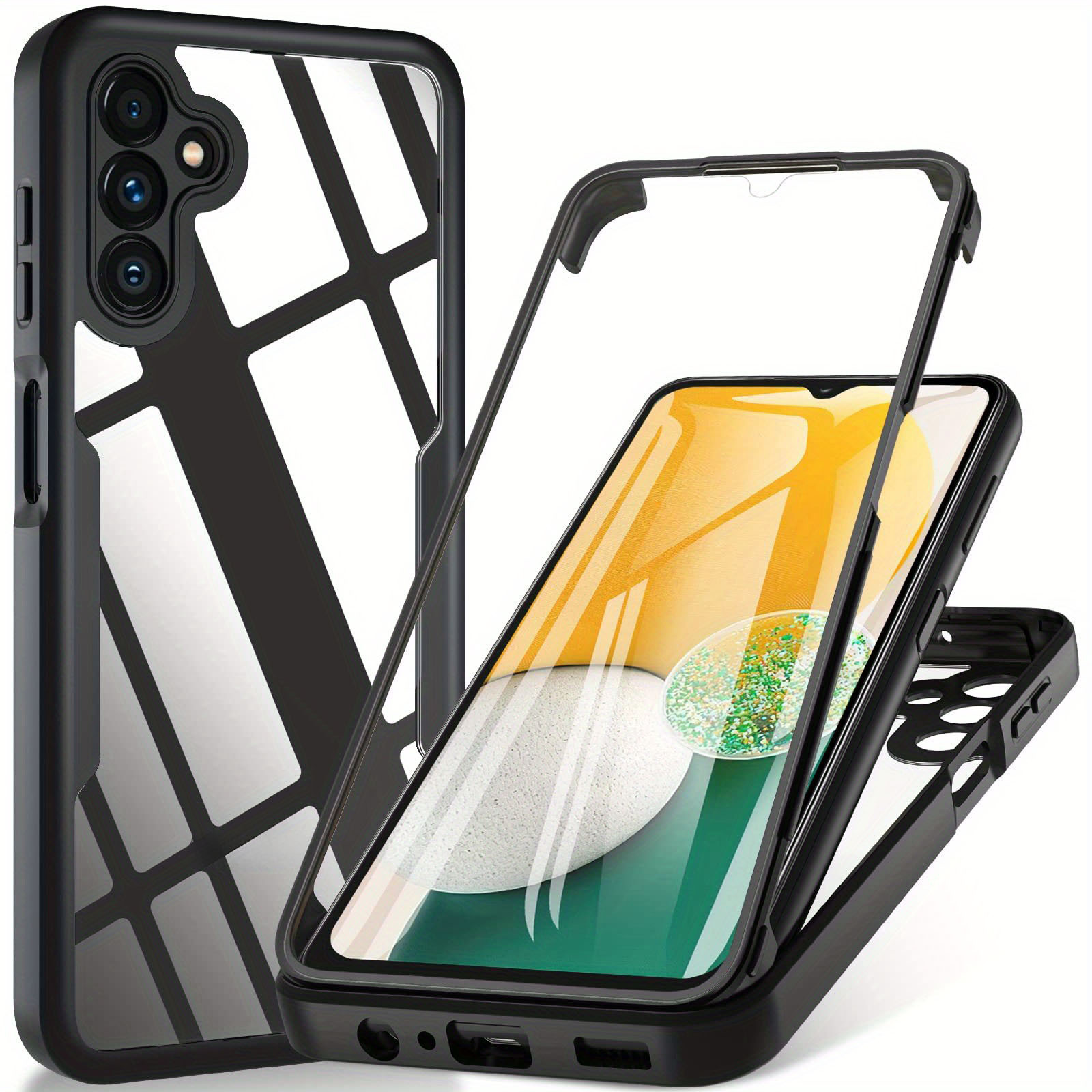 360 Degree Case Galaxy A14 / Galaxy A54 Dual Layer - Temu