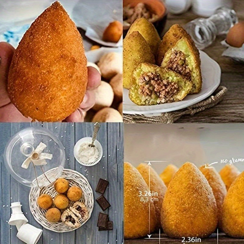 

1pc, Arancini Maker Mold, Meatball Maker, Rice Ball Mold, Baking Tools, Kitchen Gadgets, Kitchen Accessories, For Restaurant Use