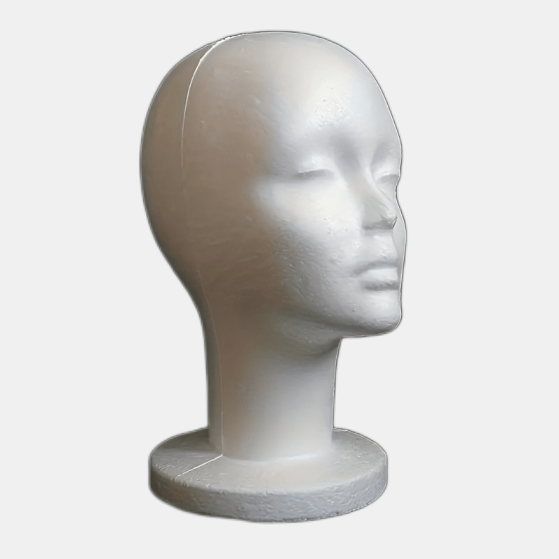  11 3 Pcs Wig Head - Tall Female Foam Mannequin Wig