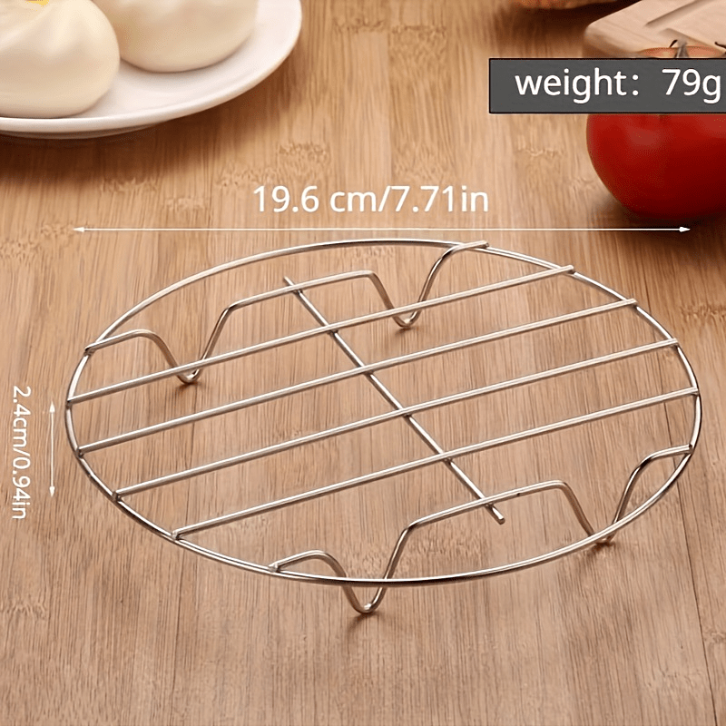 Round Cooling Racks Stainless Steel Round Baking Steaming - Temu