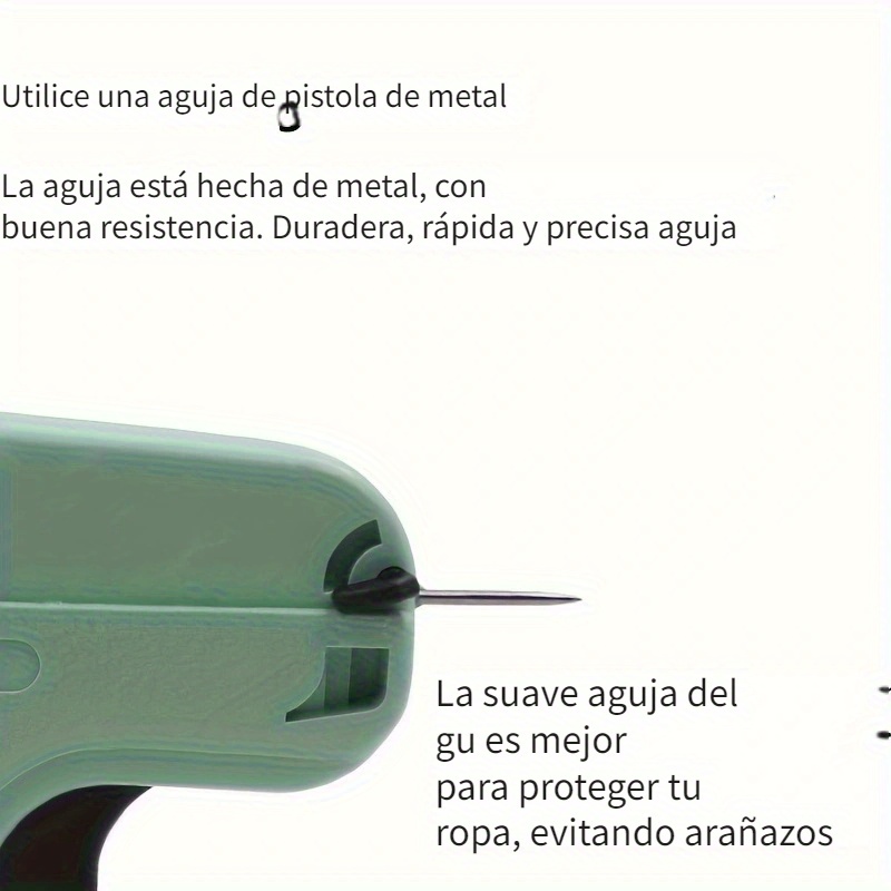 Pistola etiquetadora de etiquetas de precio de costura de prendas de ropa+5  agujas+1000 púas (A) JShteea Libre de BPA