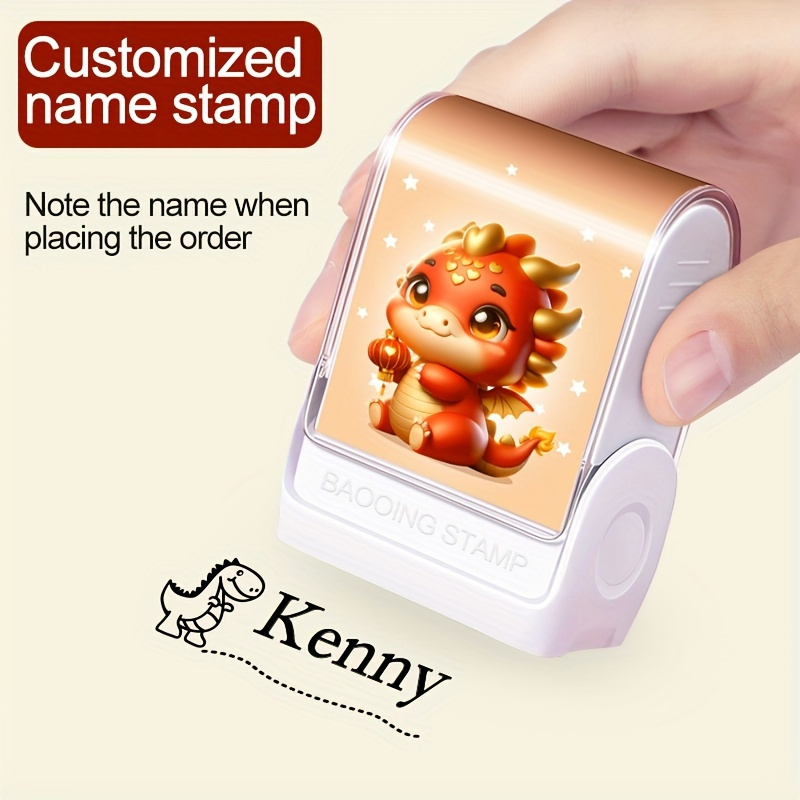 Name stamp clothing custom name stamp personalized diy name temu
