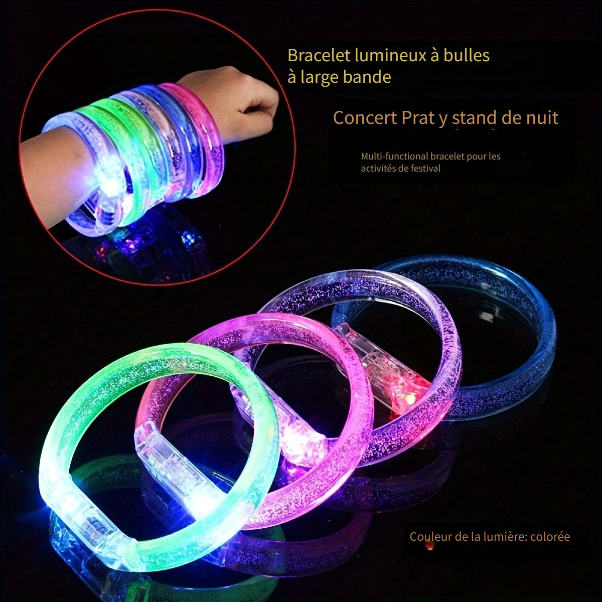 Bracelet fluorescent