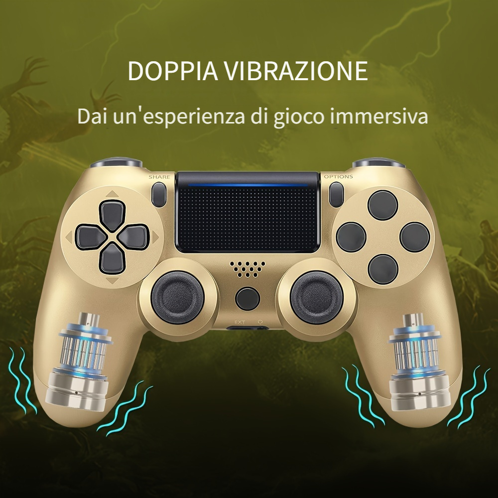 Controller Gioco Wireless Gamepad Remoto P4 Compatibile - Temu Italy