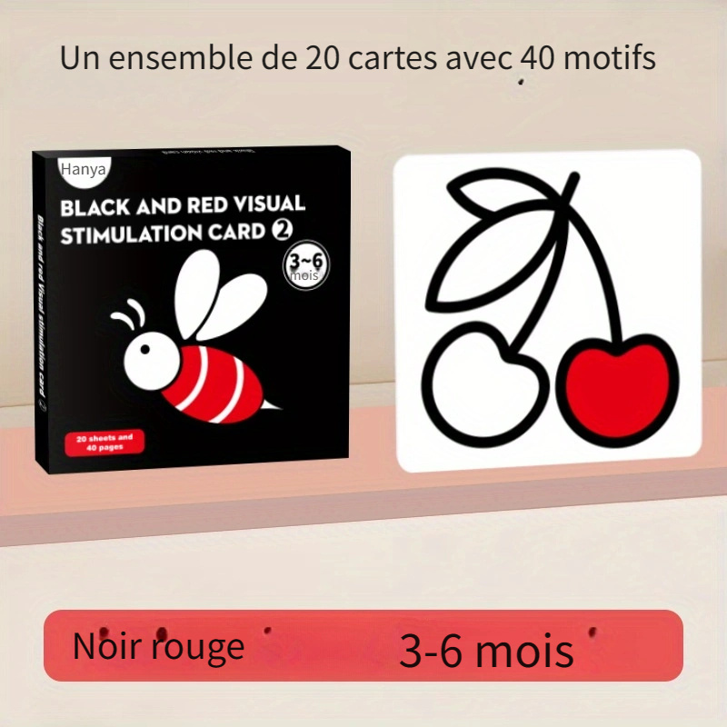 Cartes d'éveil pour bébé