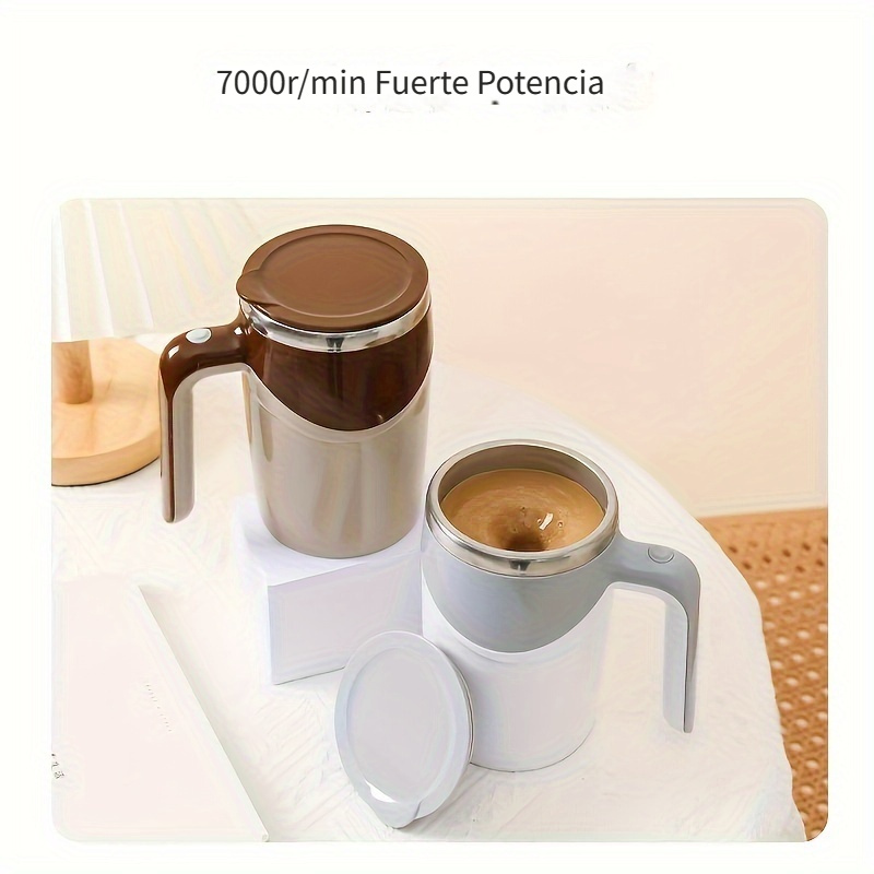 Taza eléctrica autoagitante 450 ml batido café taza de té de mezcla  automática