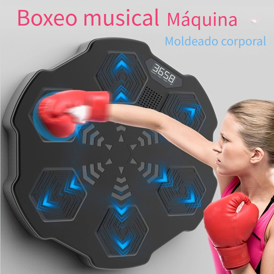 Máquina Boxeo Música Colchoneta Entrenamiento Boxeo - Temu Mexico