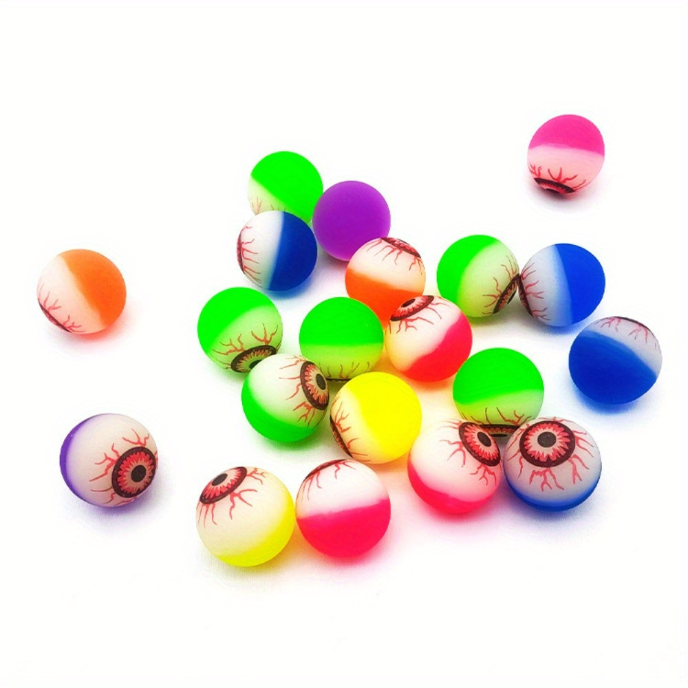 50pcs Plastic Fake Eyeballs Craft DIY Finishing Supplies Plastic Eyes for  Doll Making 