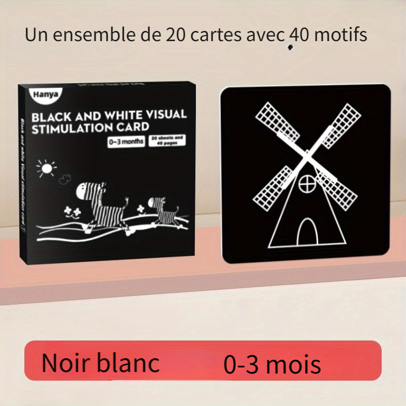 Cartes d'éveil pour bébé