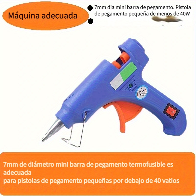 20 Mini Barras Pegamento Pistola Adhesivo Termofusible - Temu Chile